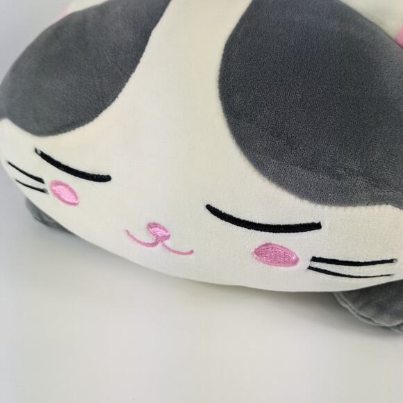 Lazy Cat Stuffed Animal Large 20" Log Toy Super Soft Plush Stuffy Kitty Kitten - Picture 6 of 10